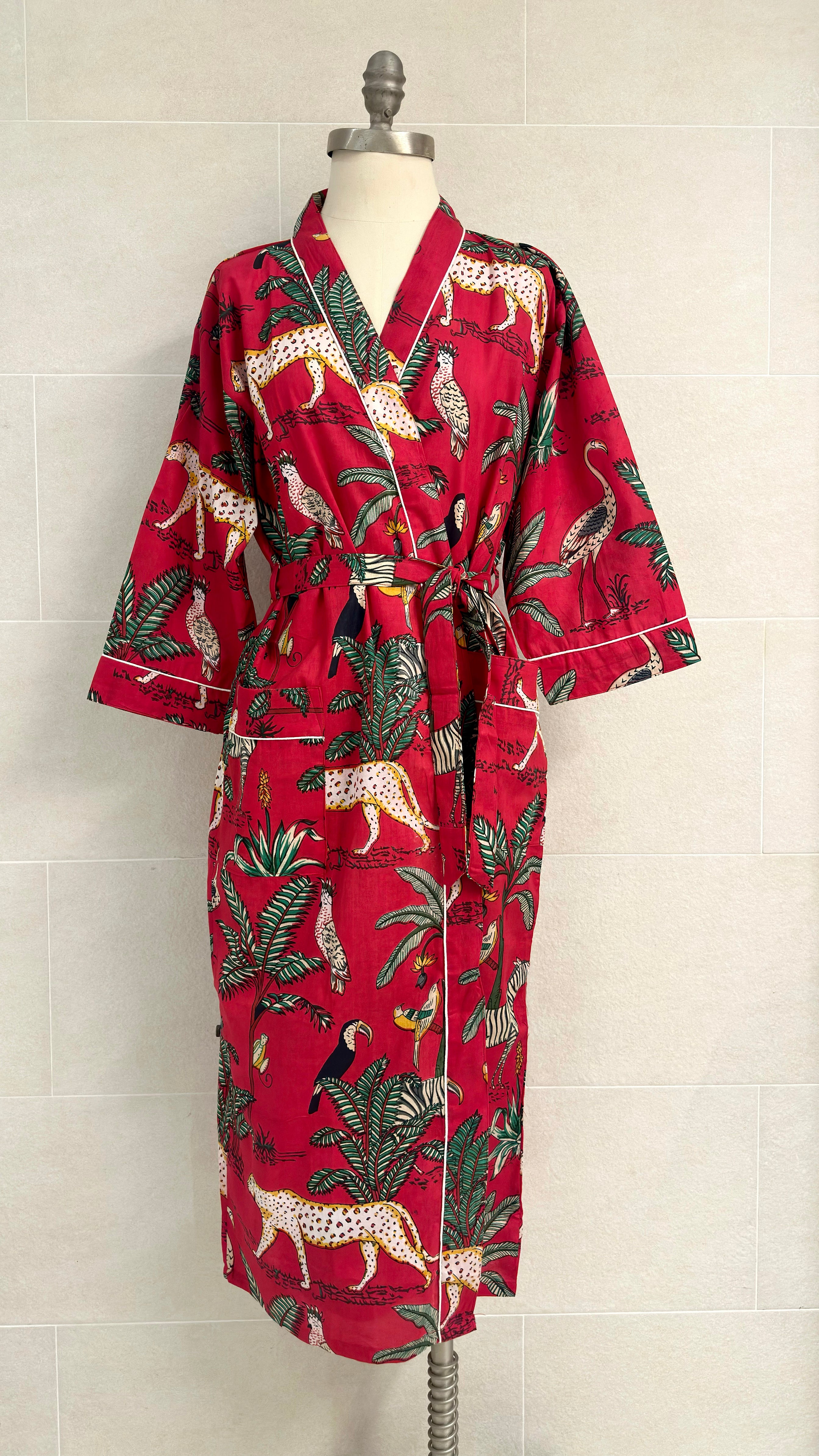 COTTON ROBE Shades Of Kaizen COTTON ROBE Shades Of Kaizen
