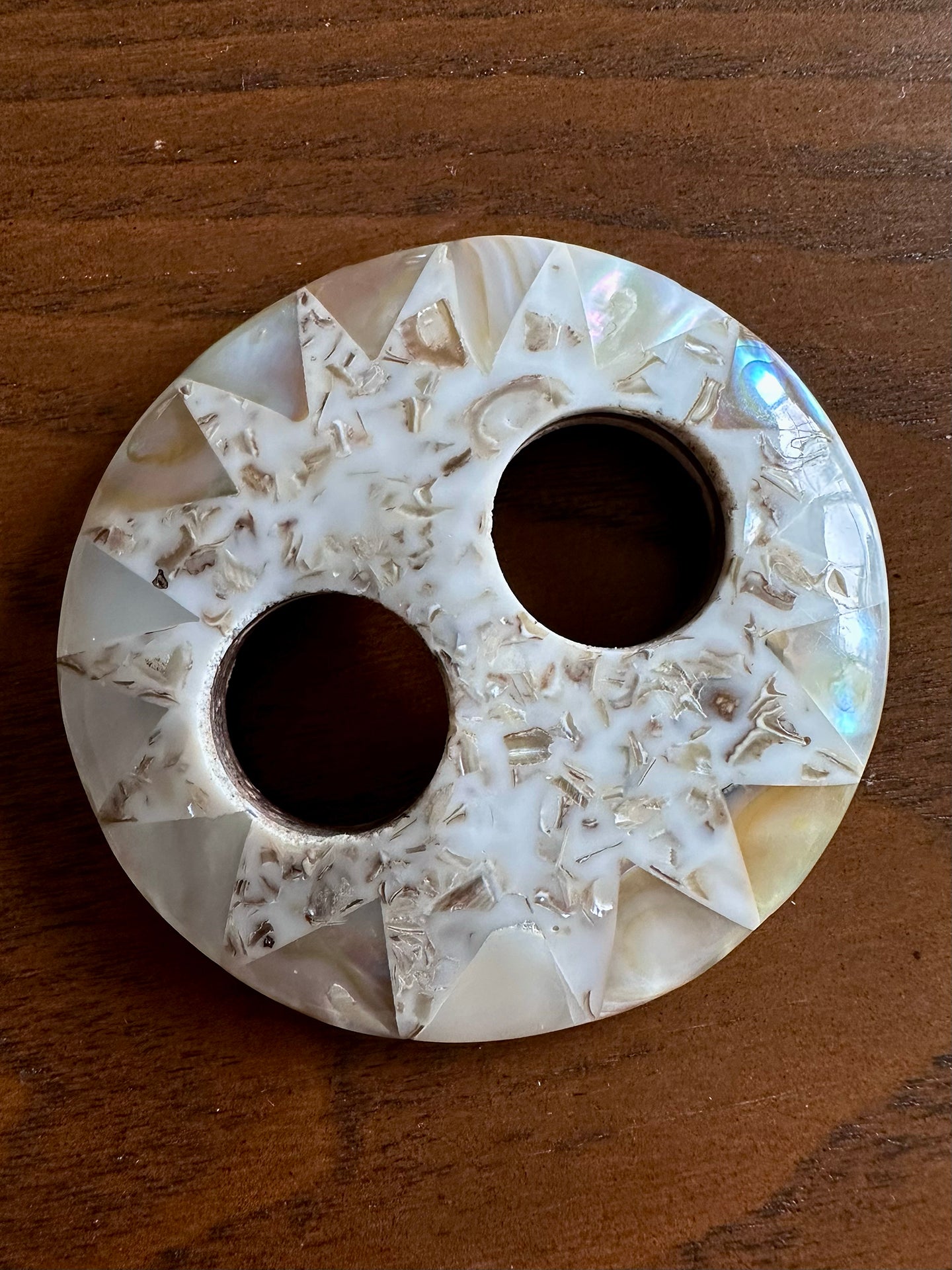 NATURAL FABRIC WRAP RING