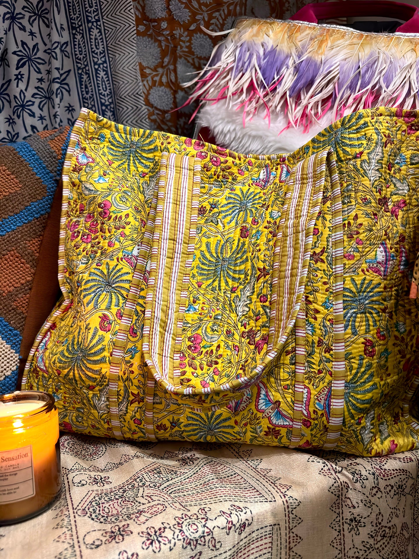 LEAH - COTTON TOTE BAG