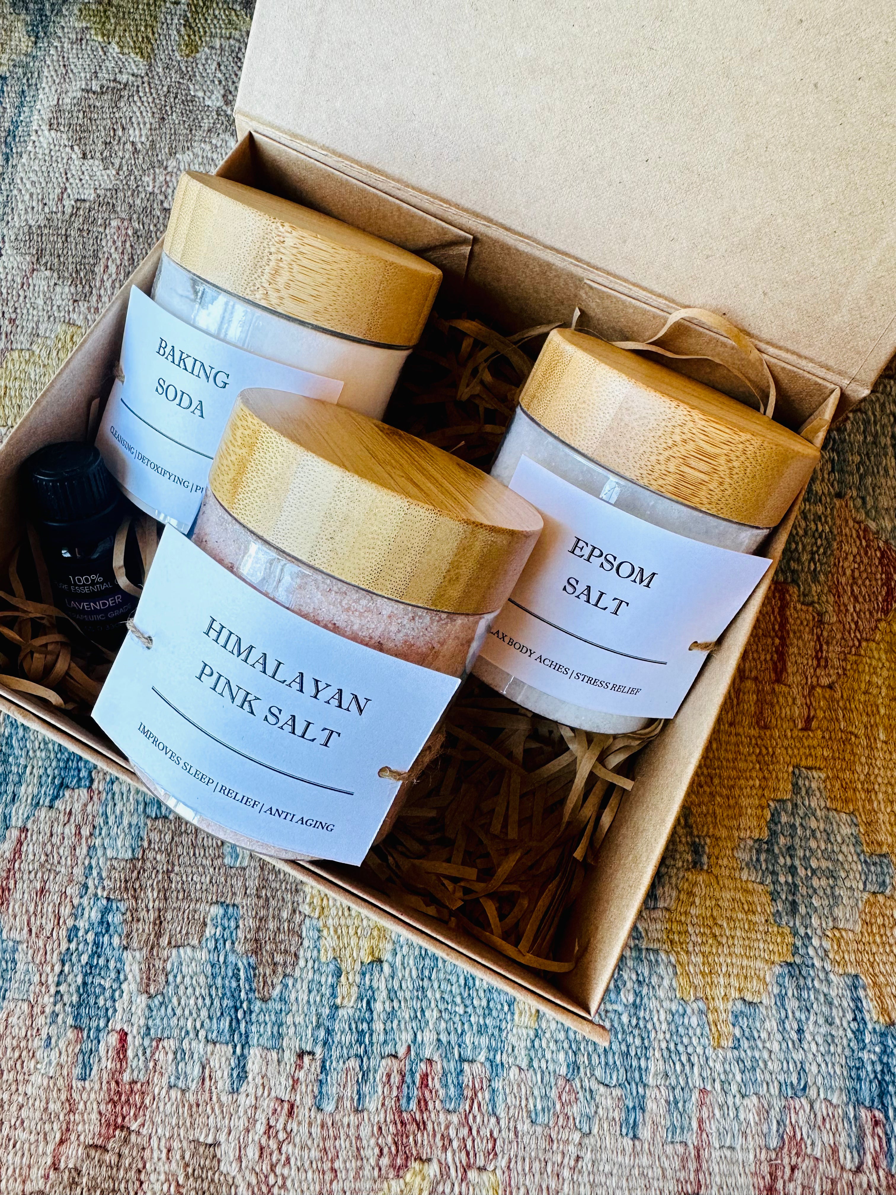 STRESS RELIEF DETOX BATH KIT