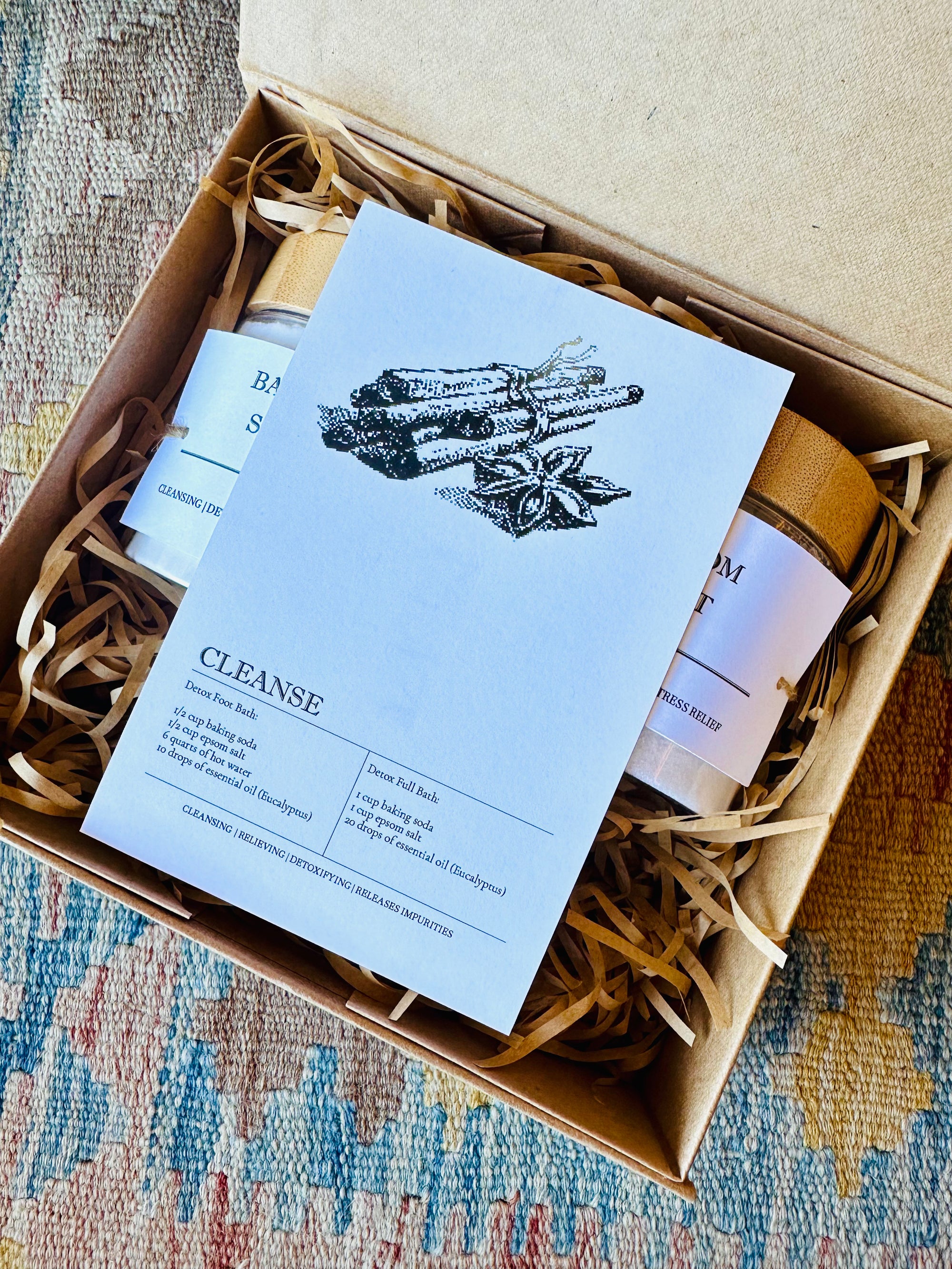 CLEANSE DETOX BATH KIT