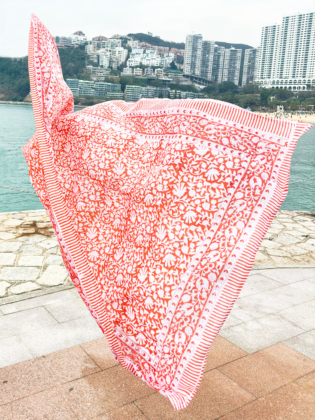 ORANGE TANG SARONG